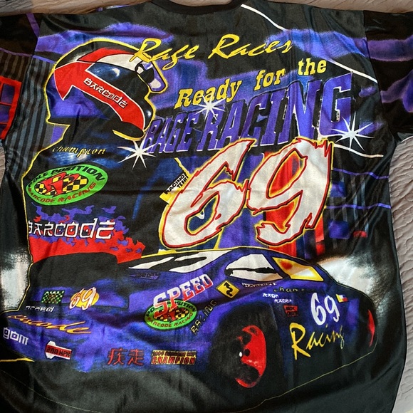 Barcode Speed Racing 69 Road Rage Racer Shirt - Picture 7 of 13